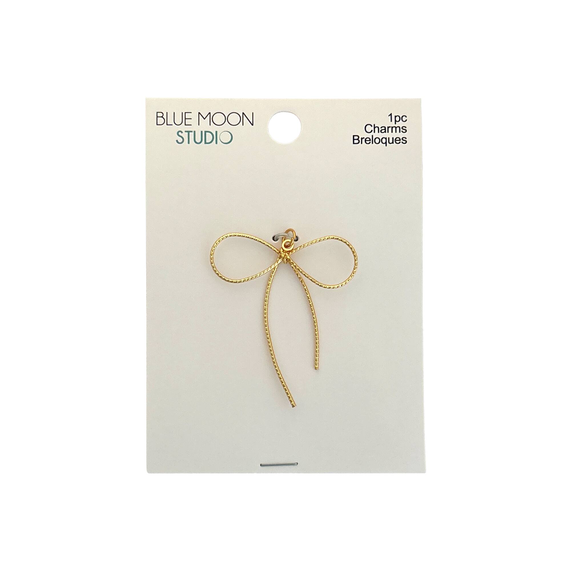Blue Moon Studio™ Gold-Colored Bow Charm